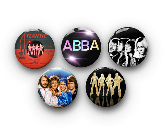 Abba Pin Button Badge Collection