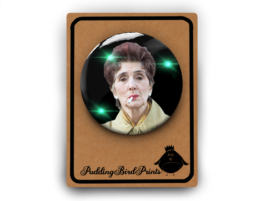 Dot Cotton Eastenders Badge Button Pin