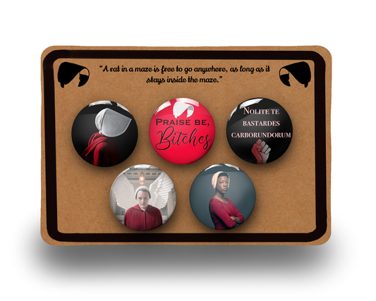 Handmaid's Tale Badge Button Pins