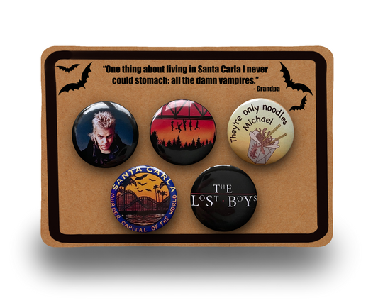 Lost Boys Movie Badge Button Pin