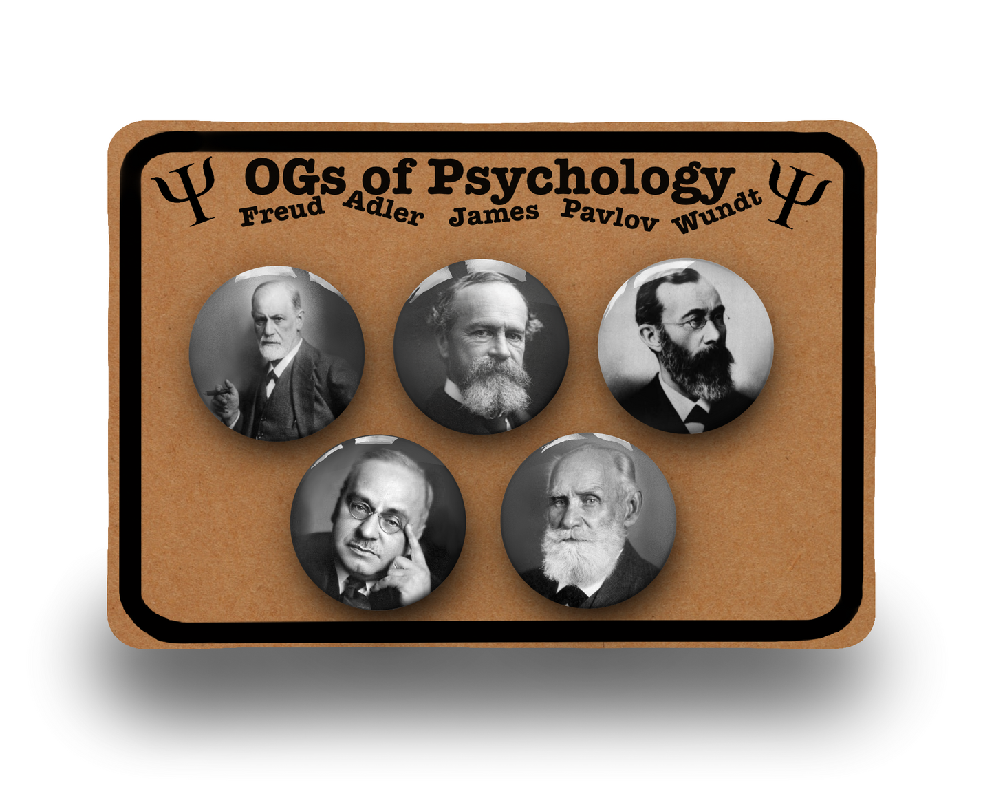 OGs of Psychology badge button pin