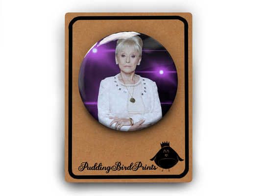 Peggy Mitchell Badge Button Pin