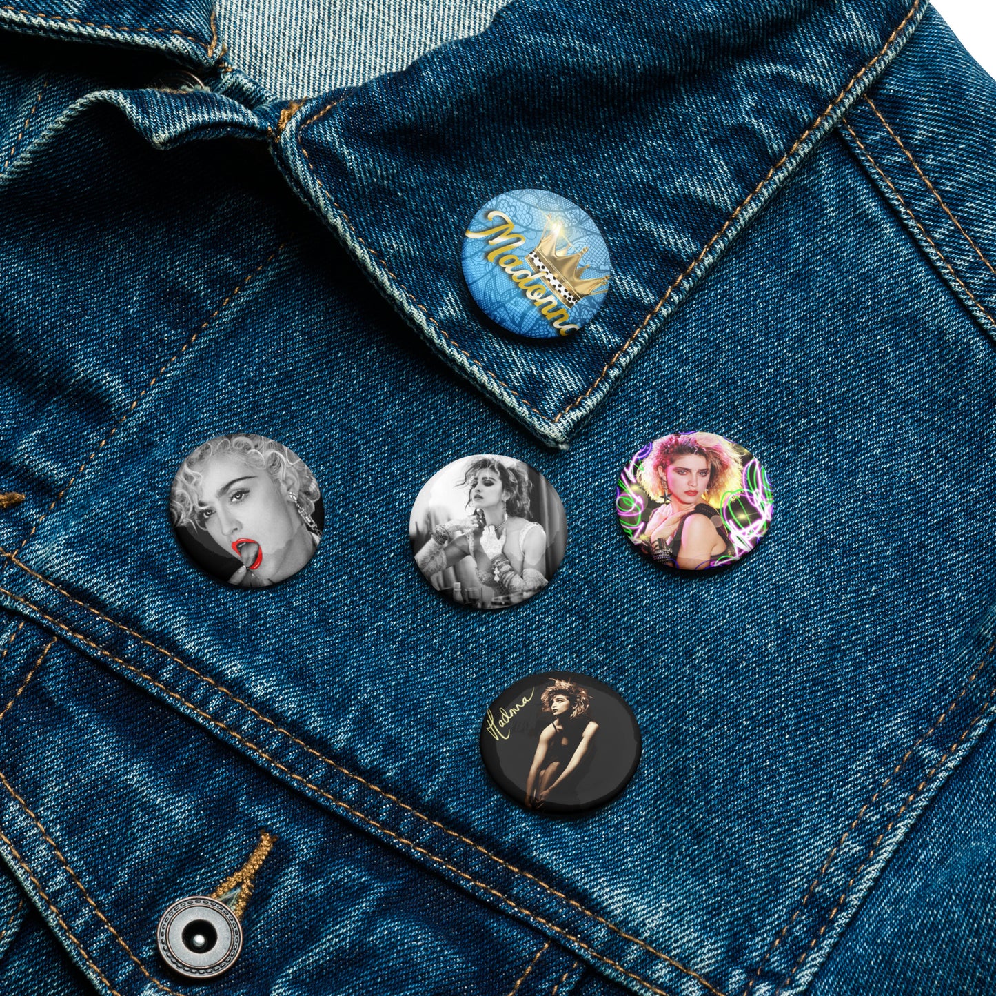 Madonna Badge Pin Button Pack