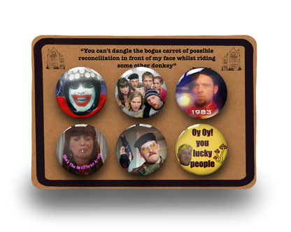 Spaced TV Show Badge Button Pins